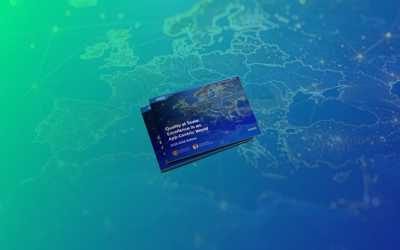 idc quality paper mochup with background